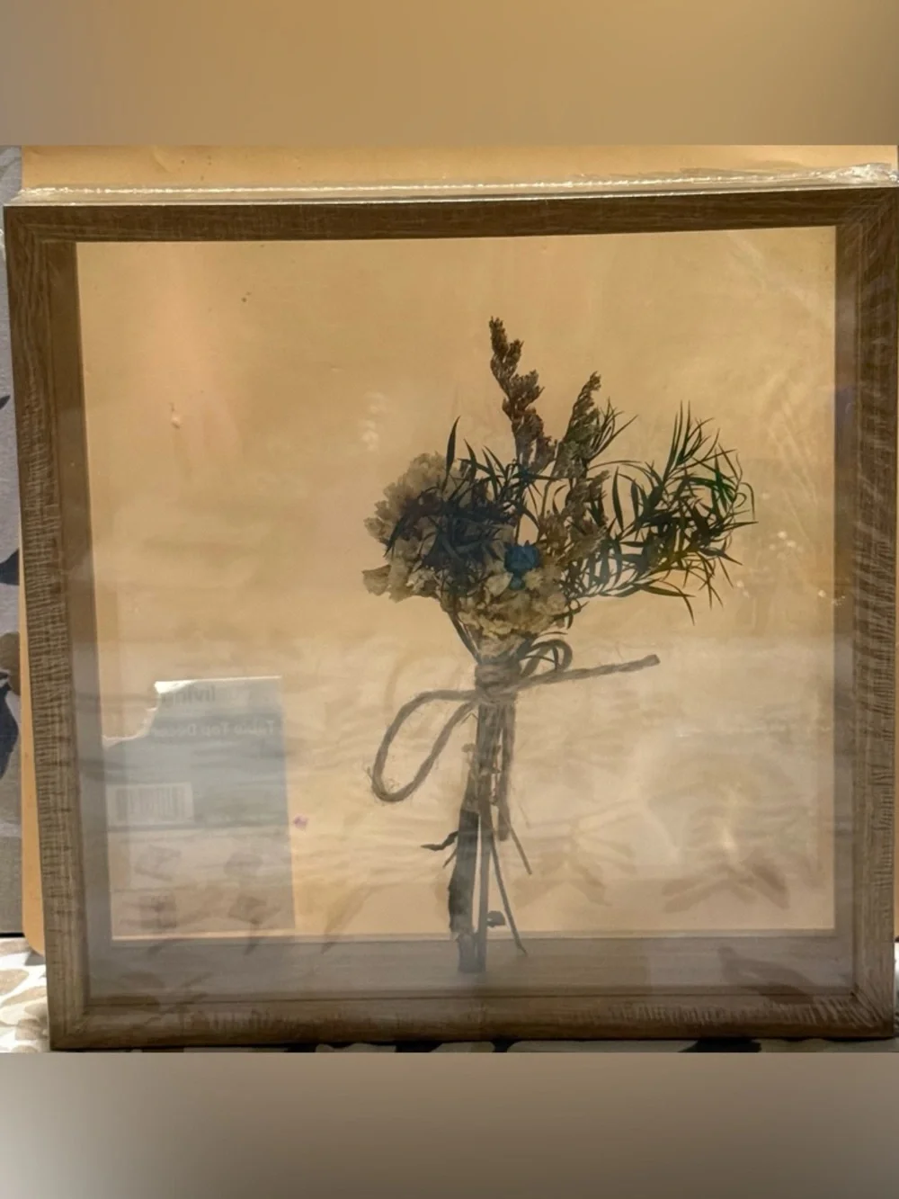 Rustic Bouquet Table Top Décor in Brown